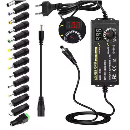 Adjustable 3V-24V 3A Universal AC/DC Power Adapter