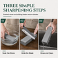 Natural Green Slurry Whetstone 3000 Grit Single Sided Kitchen Knife Sharpening Stone