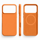 Liquid Silicone Magnetic Charging Phone Case Shockproof Full Coverage Protective Cover