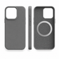 Liquid Silicone Magnetic Charging Phone Case Shockproof Full Coverage Protective Cover