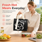 🥗 Keep Meals Fresh All Day! Insulated Thickened Lunch Bag