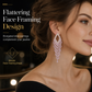 ⏳Limited-time 50% off⏰Rhombus Cubic Zirconia Tassel Drop Earrings🦚