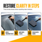 🚿 Extended Handle Windshield Cleaner: Coral Fleece, Suede, Streak-Free