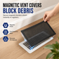 Magnetic Floor Vent Cover PVC Mesh Screen for Home Wall and Ceiling Vents Dustproof Shield