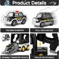 Police Truck Toys Toddlers 7 in 1 Truck Friction Power Toy Car Christmas Birthday Gifts for Boys & Girls 3-5 Years Old