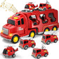 Police Truck Toys Toddlers 7 in 1 Truck Friction Power Toy Car Christmas Birthday Gifts for Boys & Girls 3-5 Years Old