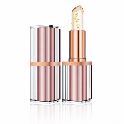 ⏳Limited-time 50% off💥Gold Foil Temperature Color Changing Lip Balm Moisturizing Lip Tint with Vitamin E and Aloe 3.5g