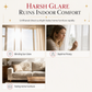⏳Limited-time 50% off💥Christmas Embroidered Sheer Window Curtain Panel with Snowflake and Bell Patterns