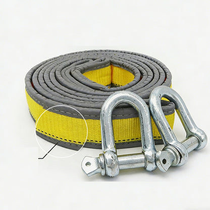 ⏰8-Ton Tow Rope with U-Shackle Hooks